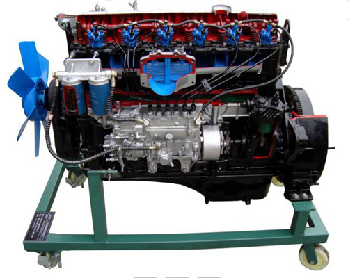 KH-JP556解放CA6110柴油發(fā)動機解剖演示臺 KH-JP556解放CA6110柴油發(fā)動機解剖演示臺