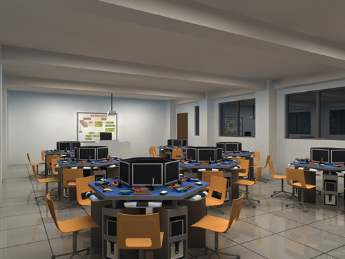財會手工實訓(xùn)室效果圖 財會手工實訓(xùn)室效果圖