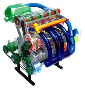 桑塔納2000型發(fā)動機(jī)模型 桑塔納2000型發(fā)動機(jī)模型